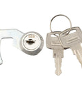 Cash Drawer Cam Lock With Quick Clip And Zinc Alloy Cylinder Two Keys Included Tough Metal Lock For Cabinets Lockers Mailboxes