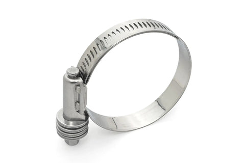 Heavy Duty Stainless Steel Constant Tension Clamp With Nine Sixteenths Band Auto Adjusting Spring Loaded Design Delivers Dead Nuts Tight Seal Prevents Leaks Ideal For Plumbing Pipe Hose Repairs