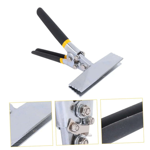 Heavy Duty Hand Seamer Tool For Ductwork Bending And Steel Plate Folding Ideal For Electricians And Hvac Pros Grippy Ergonomic Handle
