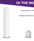 Full Surround Window AC Insulation Foam Side Panels for Air Conditioner Units, 39 Inch Width indoor seal kit with tape