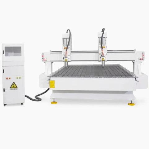 3 Axis Wood CNC Router Machine 4x8 Foot Working Area With Ultra Precise Engraving, Cutting, Carving And Milling machine front view