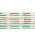 Agave Natural Drinking Straws 8 Inch 2000 Count Bulk Eco Friendly Compostable Straws Plastic Free For Parties Restaurants And Home Use 6mm Wide 21cm Tall Green Sustainable Tableware, wrapped pack