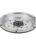 Built Tough Aluminum Alloy E Bike Motor Side Cover With Six Hole Disc Brake Compatible Hub End Cap Plus Reliable 6003 Bearing Kit, showing aluminum disc brake hub.