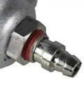 Close-up of the connector on Three Quarters Inch Compressed Air Line Moisture And Water Filter Trap F706N.