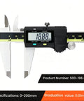 Beast 6 Inch Digital Caliper With Absolute Encoder, High Precision 0.01mm Resolution, 200mm Stainless Steel Electronic Measuring Tool For Machining, Woodworking, Automotive, And DIY Projects shown measuring 18.88mm
