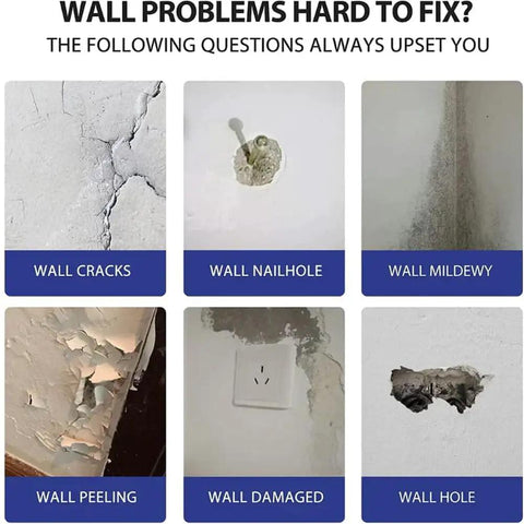Fast-Drying Wall Repair Kit With Scraper Pro-Grade Drywall Patch Spackle Paste For Easy Hole Crack Scratch And Pit Fixes Strong Adhesion Sandable Paint Ready