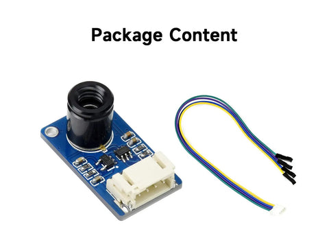 MLX90640 Infrared Thermal Imaging Camera With 32 By 24 Pixel Array And 55 Degree Field Of View Over I2C Interface, wires included.