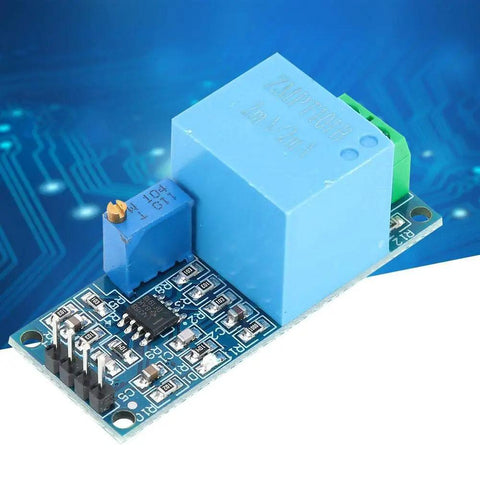 Knockout Precise Ac Voltage Sensor Module Packing A Nifty Zmpt101B Chip Single Phase Detection Board with relay.