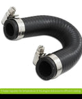 Heavy Duty Heater Core Bypass Hose Handles Heat Tight With Clamps Controls Cooling Crossover For Quick Warm Up On Ls1 Lsx Ls2 Ls3 Lq4 Lq9 V8 Blocks Fits Oem 551699 black rubber hose with clamps