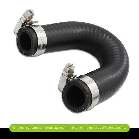 Heavy Duty Heater Core Bypass Hose Handles Heat Tight With Clamps Controls Cooling Crossover For Quick Warm Up On Ls1 Lsx Ls2 Ls3 Lq4 Lq9 V8 Blocks Fits Oem 551699 black rubber hose with clamps