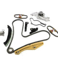 Heavy Duty Timing Chain Kit And Water Pump For Lincoln Edge And Ford Taurus With 3.5 Or 3.7 Liter Engine Ensures Smooth Operation And Major Engine Reliability For Your Ride. timing chain kit with alloy steel chains, water pump, guides and tensioners