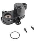Top Shelf Rear Parking Brake Actuator Kit For Chevy GMC Buick Cadillac Straight Up Oem Grade Replacement Hardware Fits Part Number 13549062 Plug And Play, black actuator with mounting hardware