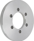 A2 6 Short Taper Lathe Chuck Backing Plate 9 13 16 Inch Diameter semi finished back plate with visible mounting holes