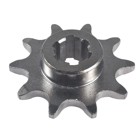 Ten Tooth 415 Chain Wheel Sprocket 10T for 47cc 49cc motorized bicycle, durable aluminum gear, bolt-on for 415 chain