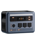 1800W Portable Power Station With 1024Wh LiFePO4 Battery featuring outlets and display, ideal for camping and emergencies