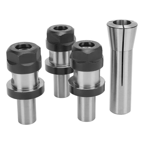 Heavy Duty Collet Chuck Set With 3/4 In Spring Collet And Sturdy Alloy Steel Build for precision milling tasks.