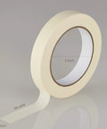 Single roll from Masking Tape Pack 10 Rolls, 0.75 Inch By 55 Yards, Beige And White General Purpose Tape for DIY painting.