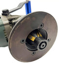 Close-up of Hella Powerful 1800W Portable Curved Beveling Machine With Four Blades showing a 30-degree blade for chamfering.