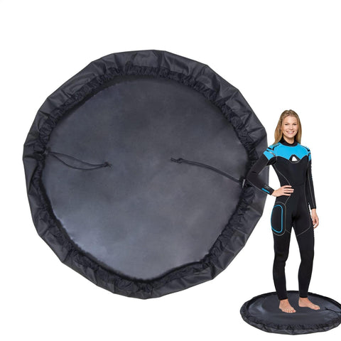 No Fuss Surf And Swim Changing Mat With Waterproof Sandproof Wetsuit Dry Bag Portable Travel Gear storage