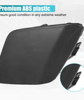 Front left bumper tow hook cover for Toyota Prius 2016 2017 2018, durable ABS plastic, direct fit, easy install, OE 5212847906.