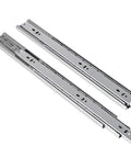 22 Inch Drawer Slides Two Pairs Soft Close Ball Bearing Full Extension Side Mount Glides For Wide Dressers And Cabinets 100 Lb Load Capacity