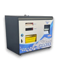 Dollar Bill To Coin Change Machine Black For Laundromats, Arcades And Vending Spots, Accepts One, Five, Ten, Twenty, Fifty, And One Hundred Dollar Bills, Dispenses Quarters Or Tokens, Compact Wall Mountable Unit With Front Door Access