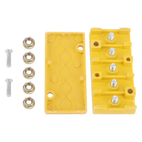 Five Pole E Bike Motor Controller Wire Connection Box Connector For Electric Bike Wiring Harness Heat Resistant Insulated Junction Box Durable Flame Retardant Cable Connector For Controllers And More Gear