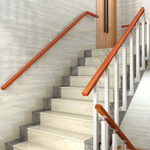 Dang Tough 37 Inch Side Mount Stair Railings And Pre Drilled Deck Balusters With Full Screw Kit For No Sweat Indoor Outdoor Porch Staircase And Pool Railing Setup on modern staircase.
