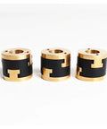 Check Out This Cool 3-pack V Core 3.1 Z Axis Coupler Set For Smooth Lead Screw Decoupling On Oldham Flexible Shafts Perfect Upgrade For Your 3D Printer Build Today. Three brass and black 3D printer Z axis couplers for lead screw drive