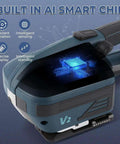 Close-up of Heavy Duty Cordless Electric Strapping Machine Automatic Weld with AI smart chip display for efficient operation.
