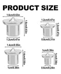 Pro Grade Dowel Pin Centering Kit 20 Pack With Carbon Steel Transfer Pins For Woodworking Includes One Quarter