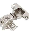 Frameless Cabinet Hinge 35mm Short Arm Hydraulic Corner Hinge, zinc alloy, for furniture, showing hinge mechanism detail