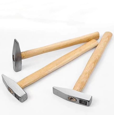 Three Heavy Duty Engineering Hammer With 10.5 Inch Forged Steel And Solid Wooden Handle For Blacksmiths DIY Metalworking Machinists And Engineers