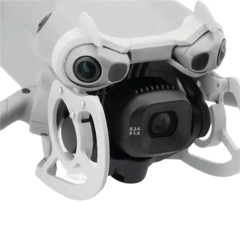 Close-up of drone with Mini 5 Pro Gimbal Bumper for Protective Shield 3D Printed Anti Collision Bar Guard attached