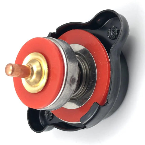 Top view of High Pressure Radiator Cap With Temperature Gauge 1.8 Bar For Honda CR125R CR250R CR500R CR80 CR85 CRF250L