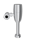 Heavy Duty Commercial Automatic Flush Valve With One Point One Gpf Chrome Plated Finish and Hydropowered Gear Driven Ceramic Cartridge.