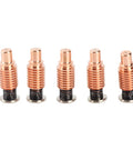 Top Notch 5-Piece Copper Plasma Cutter Electrode Set With High Heat Resistance, Easy Portable Torch Tips for cutting