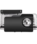 Side view of Hero 7 Black Waterproof Housing Case with 45m depth rating and bracket, clear protective shell for Hero 6 and 5