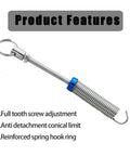 2 Pack Car Trunk Automatic Lift Metal Springs, Adjustable 5.9 To 9.4 Inches, Trunk Lid Lift Tool With 2 Clamps, Universal Fit