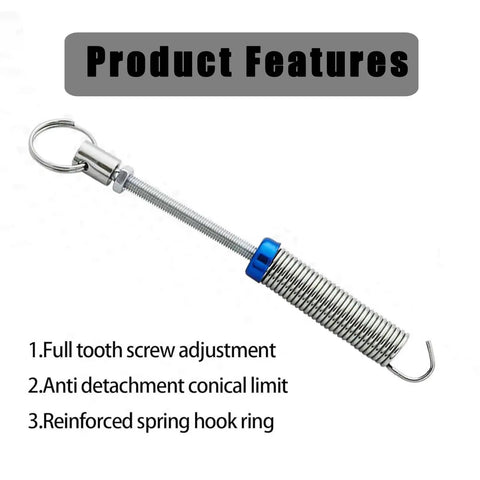 2 Pack Car Trunk Automatic Lift Metal Springs, Adjustable 5.9 To 9.4 Inches, Trunk Lid Lift Tool With 2 Clamps, Universal Fit