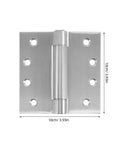 Self Closing Stainless Steel Spring Hinges For Doors With Quiet Operation Heavy Duty Interior And Exterior Door Hardware For Residential Use By VillCase Moisture Resistant Durable Hinges Ideal For Kitchens Bathrooms And High Traffic Entryways