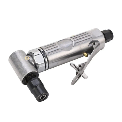 Heavy Duty 90 Degree Air Die Grinder With A Solid Zinc Alloy Body Hitting 20000 Rpm for metal polishing and auto grinding tasks.