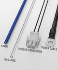 Components of 8 Ft Replacement MIG Welding Gun 100A Torch Stinger Pro Grade For Chicago Electric Welder Longer Than OEM