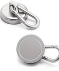 Heavy Duty Magnetic Carabiner Hooks Featuring Badass Strength Neodymium Magnets And A Smooth Swivel Hook For Snagging Garage Gear Kitchen Gadgets And Keys Indoors Or Outdoors A Must Have 2 Pack Organizer