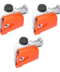 Beefed Up Gear Head Assembly Replacement For Chainsaw And Pole Saw Tools Durable 28mm 9 Teeth Gear Set For Smooth Power Transmission Replaces Worn Or Damaged Gear Heads Compatible With Multifunction Cutting Equipment Heavy Duty Build. orange gear head assembly