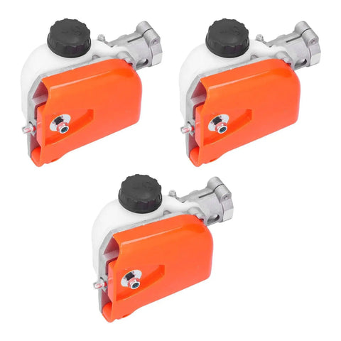 Beefed Up Gear Head Assembly Replacement For Chainsaw And Pole Saw Tools Durable 28mm 9 Teeth Gear Set For Smooth Power Transmission Replaces Worn Or Damaged Gear Heads Compatible With Multifunction Cutting Equipment Heavy Duty Build. orange gear head assembly