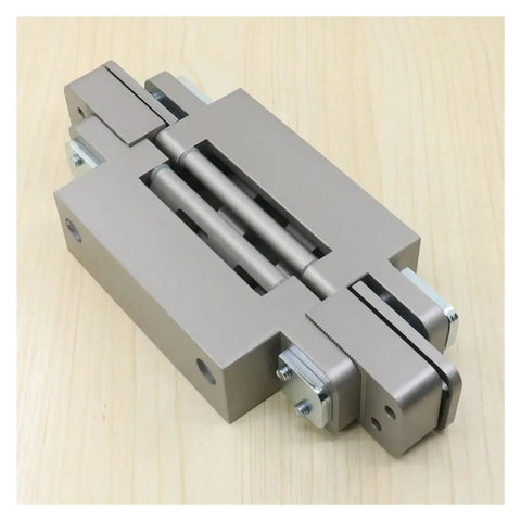 Aluminum Profile Concealed Door Hinge For Rebated Doors Hidden Invisible Hinge System With Ultra Low Profile Design
