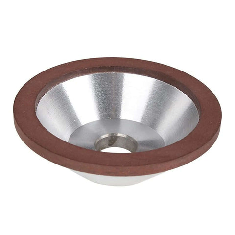 Bowl-shaped wheel from Diamond Abrasive Sheet And Cup Wheel Set 150mm 125mm 100mm 180 Grit For Carbide Metal Stone Grinding Polishing