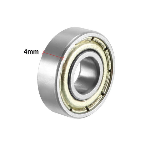 695ZZ Deep Groove Ball Bearing With Double Shield For High Speed And Longevity 5mm Inner 13mm Outer 4mm Thick Carbon Steel Bearings