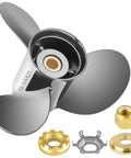 Beefy 14.25X21P Right Hand Aluminum Propeller With Hub Kit 15 Spline For Mercury Outboard And MerCruise Alpha Bravo Stern Drive